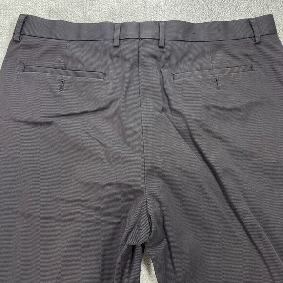 Banana Republic Dress Pants Mens 36x34 Navy Non Iron Tailored Slim Fit - Picture 6 of 15